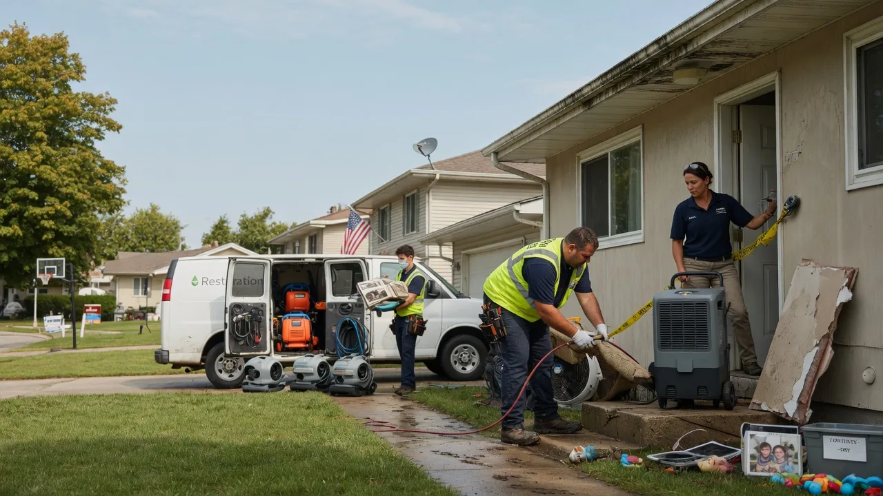 Water Damage Restoration in West Salem, OH near me